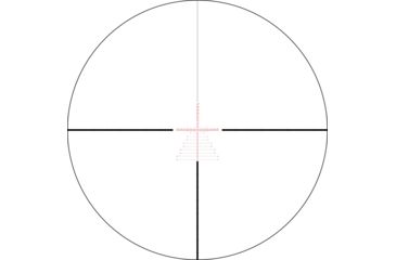 Image of Vortex Strike Eagle 5-25x56 mm Rifle Scope, 34 mm Tube, First Focal Plane, Black, Matte, Red EBR-7C MOA Reticle, MOA Adjustment, SE-52503
