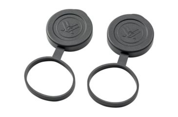 Image of Vortex Tethered Objective Lens Covers, Set of 2 42 mm Diamondback, Black CAPD42