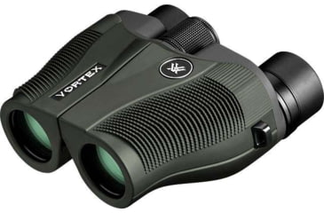 Image of Vortex Vanquish 10x26mm Porro Prism Compact Binoculars, Matte, Green, Compact, VNQ-1026