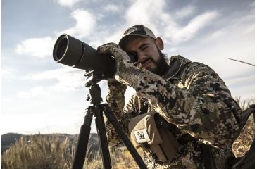 Image of Vortex Viper HD 20-60x80mm Straight Spotting Scope, Green, VPR-80S-HD