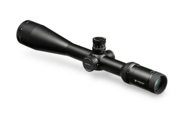 Image of Vortex Viper HS LR 6-24x50 mm Rifle Scope, 30 mm Tube, First Focal Plane, Black, Hard Anodized, Non-Illuminated XLR MOA Reticle, MOA Adjustment, w/ Vortex Defender Flip Cap, VHS-4315-LR-KIT1