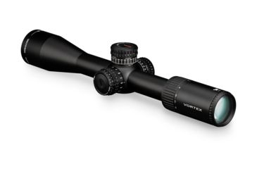 Image of Vortex Viper PST Gen II 3-15x44 mm Rifle Scope, 30 mm Tube, First Focal Plane, Black, Hard Anodized, Red EBR-7C MOA Reticle, MOA Adjustment, PST-3156