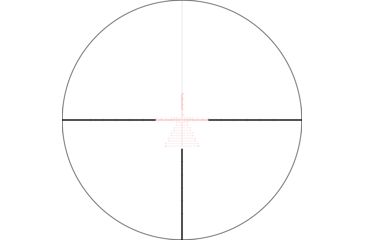 Image of Vortex Viper PST Gen II 5-25x50 mm Rifle Scope, 30 mm Tube, First Focal Plane, Black, Hard Anodized, Red EBR-7C MRAD Reticle, Mil Rad Adjustment, PST-5259