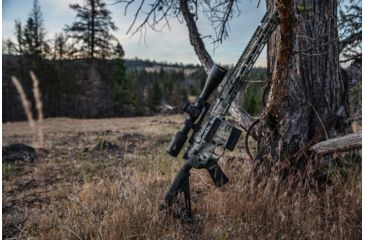 Image of Vortex Viper PST Gen II 3-15x44 mm Rifle Scope, 30 mm Tube, First Focal Plane, Black, Hard Anodized, Red EBR-7C MRAD Reticle, Mil Rad Adjustment, PST-3159