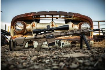 Image of Vortex Viper PST Gen II 5-25x50 mm Rifle Scope, 30 mm Tube, First Focal Plane, Black, Hard Anodized, Red EBR-7C MOA Reticle, MOA Adjustment, PST-5256