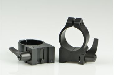 Image of Warne Maxima Steel Rings, 1in, Tikka Grooved Receiver, QD, Medium - Matte 1TLM