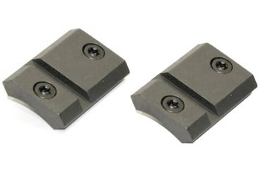 Image of Warne 2-Piece Steel Base for Mossberg ATR, 4X4, Matte Black - M902-877M