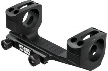 Image of Warne 20 MOA Extended Skeletonized MSR Mount, 1in, Black, LRSKEL1TW