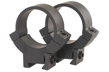 Image of Warne Maxima Steel Rings, 1in, Rimfire 3/8in or 11mm Dovetail, High - Matte 722M