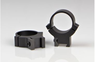 Image of Warne Maxima Steel Rings, 1in, Rimfire 3/8in or 11mm Dovetail, High - Matte 722M