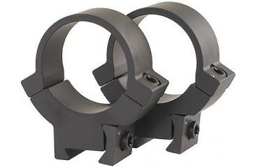 Image of Warne Rimfire Rings, 1in, 3/8in or 11mm Dovetail, Medium - Matte 721M