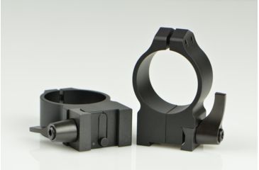 Image of Warne Maxima Steel Rings, 30mm, Tikka Grooved Receiver, QD, High - Matte 15TLM