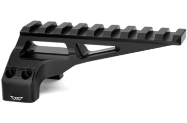 Image of Warne Divingboard Mount, Matte Black, 34mm Picatinny, 7860M