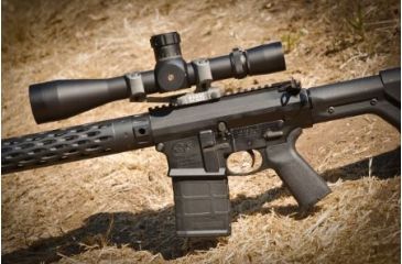 Image of Warne Extended Skeletonized 34mm MSR Mount,20MOA,Tactical Gray LRSKEL34TG