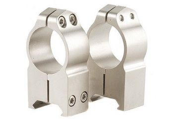 Image of Warne Extra High Maxima Scope Rings w/Silver Finish 203S