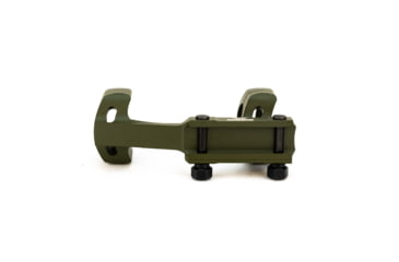 Image of Warne Gen 2 Extended Skeletonized 30mm MSR Mount, Mil-Spec OD Green, XSKEL30OD