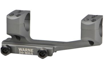 Image of Warne Gen 2 Extended Skeletonized 30mm MSR Mount, Tactical Gray, XSKEL30TG