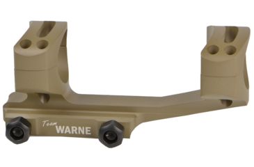 Image of Warne Gen 2 Extended Skeletonized MSR Mount, 30mm Tube, Ultra High, Dark Earth, XSKEL30DE