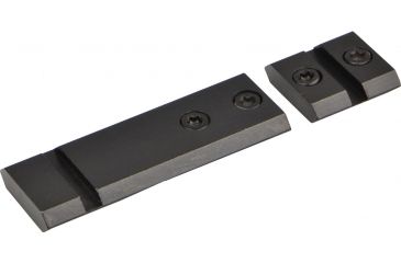 Image of Warne Maxima 2-Piece Steel Base for Colt 45 - Matte Black M866/864M