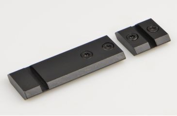 Image of Warne Maxima 2-Piece Steel Base for Colt 45 - Matte Black M866/864M