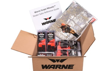 Image of Warne Maxima Horizontal Stckng Dealer Pack W/30 Warne Mounts