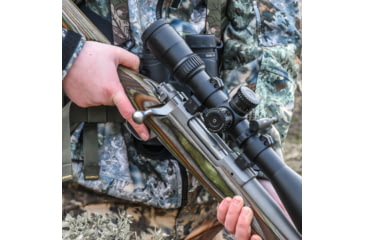 Image of Warne Maxima Steel Rings, 1in, Ruger M77 &amp; Hawkeye Grooved Receiver, PA, Medium - Matte 1R7M
