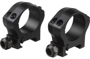 Image of Warne Mountain Tech 7200M, 1 inch, Low Matte Scope Mount Rings, 7200M