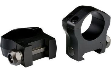 Image of Warne Mountain Tech 7201M, 1 inch, Medium Matte Scope Mount Rings, 7201M