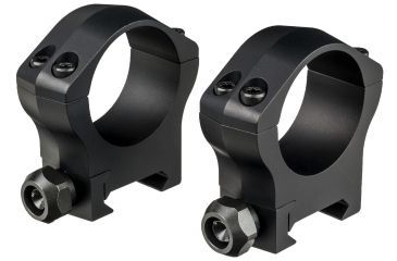 Image of Warne Mountain Tech 7214M, 30mm, Medium Matte Scope Mount Rings, Matte, Medium 7214M