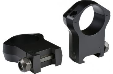 Image of Warne Mountain Tech 7217M, 30mm, Ultra High Matte Scope Mount Rings, Matte, Ultra 7217M