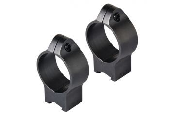 Image of Weatherby Mark XXII Rings and Steel Bases 11mm Dovetail Low Height Satin TDXTML1