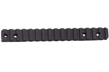 Image of Weatherby Mounts Mark V Picatinny Rail 6-lug Standard, Black, P00252706