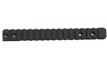 Image of Weatherby Mounts Mark V Picatinny Rail 9-lug Standard, Black, P00252705