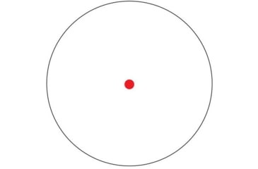 Image of Weaver EXCLUSIVE Weaver Classic Series 1x22 Tube Red Dot LED 3 MOA Black 7FF8A27D, WEW122TRD