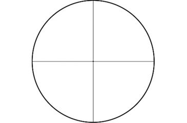 Image of Weaver Fine Crosshair w/ 1/16 MOA Dot Reticle