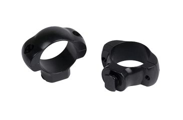 Image of Weaver Grand Slam Steel Standard Rings, 1in, X-High, Matte - 49207