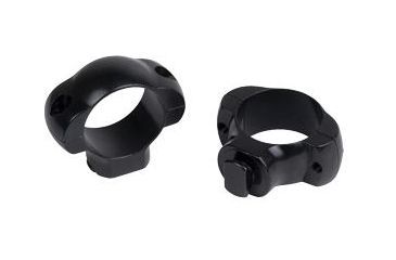 Image of Weaver Steel Dovetail Rings, 1in, Medium, Matte - 49203