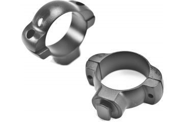 Image of Weaver Steel Dovetail Rings, 30mm, Medium, Matte - 49227