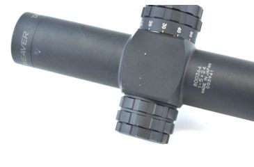 Image of Weaver Tactical Rifle Scope, 1-5x24, Illuminated, 30mm Tube, CIRT Reticle, Matte, 800364