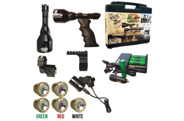 Image of Wicked Hunting Lights W403iC Predator Pursuit Pack, Green/Red/White, 20246