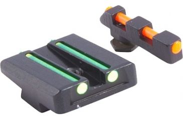 Image of Williams Gun Sight Self Defense Pistol Sights, Glock 42 &amp; 43, Green/Red, 71033
