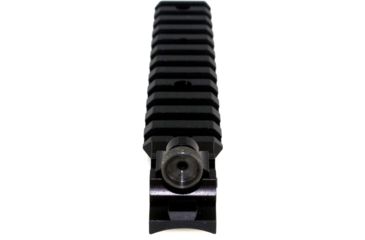 Image of Williams Gun Sight Ace In The Hole Picatinny Scope Rail For Remington 870 w/ Fiber Optic Front Sight, Black/Red 71008