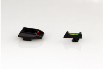 Image of Williams Gun Sight Self Defense Pistol Sights, Glock 42 &amp; 43, Green/Red, 71033