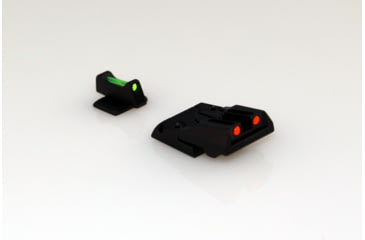 Image of Williams Gun Sight Target Pistol Sights, Ruger SR22 Pistol, Elevation Only, Green/Red, 70987