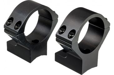 Image of Winchester 64631 Scope Mount W/Rings For XPR Medium Height 30mm Rings Black