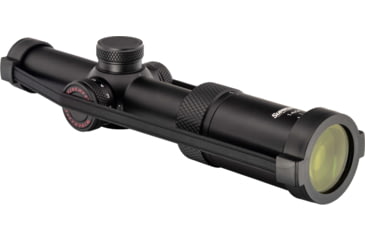 Image of Winchester Optics Supreme 1-4x24mm 30mm Tube IR Rifle Scope, Second Focal Plane, Illuminated Etched Reticle, Matte Black, WMSMU1-4x24IR