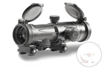 Image of Wolf Performance Optics PSU 1x/4x32mm Variable Zoom Optical Sight WPAPSU1X/4X32MM