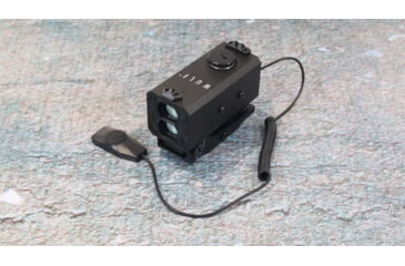 Image of Wulf Optics Arrow 1200m OLED Picatinny Mountable Laser Rangefinder, Black, WU2060