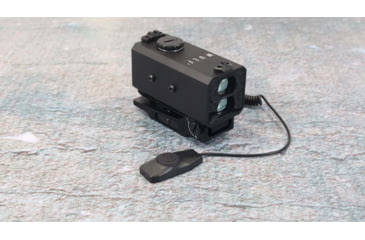 Image of Wulf Optics Arrow 1200m OLED Picatinny Mountable Laser Rangefinder, Black, WU2060