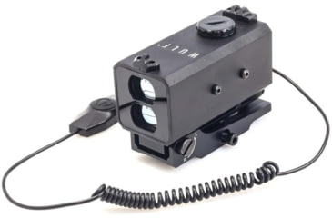 Image of Wulf Optics Arrow 1200m OLED Picatinny Mountable Laser Rangefinder, Black, WU2060